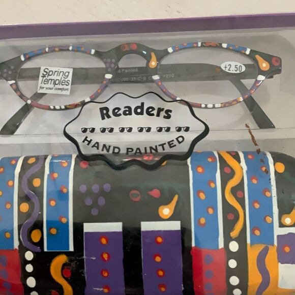 Reading Glasses w/Case - Picture 2 of 2